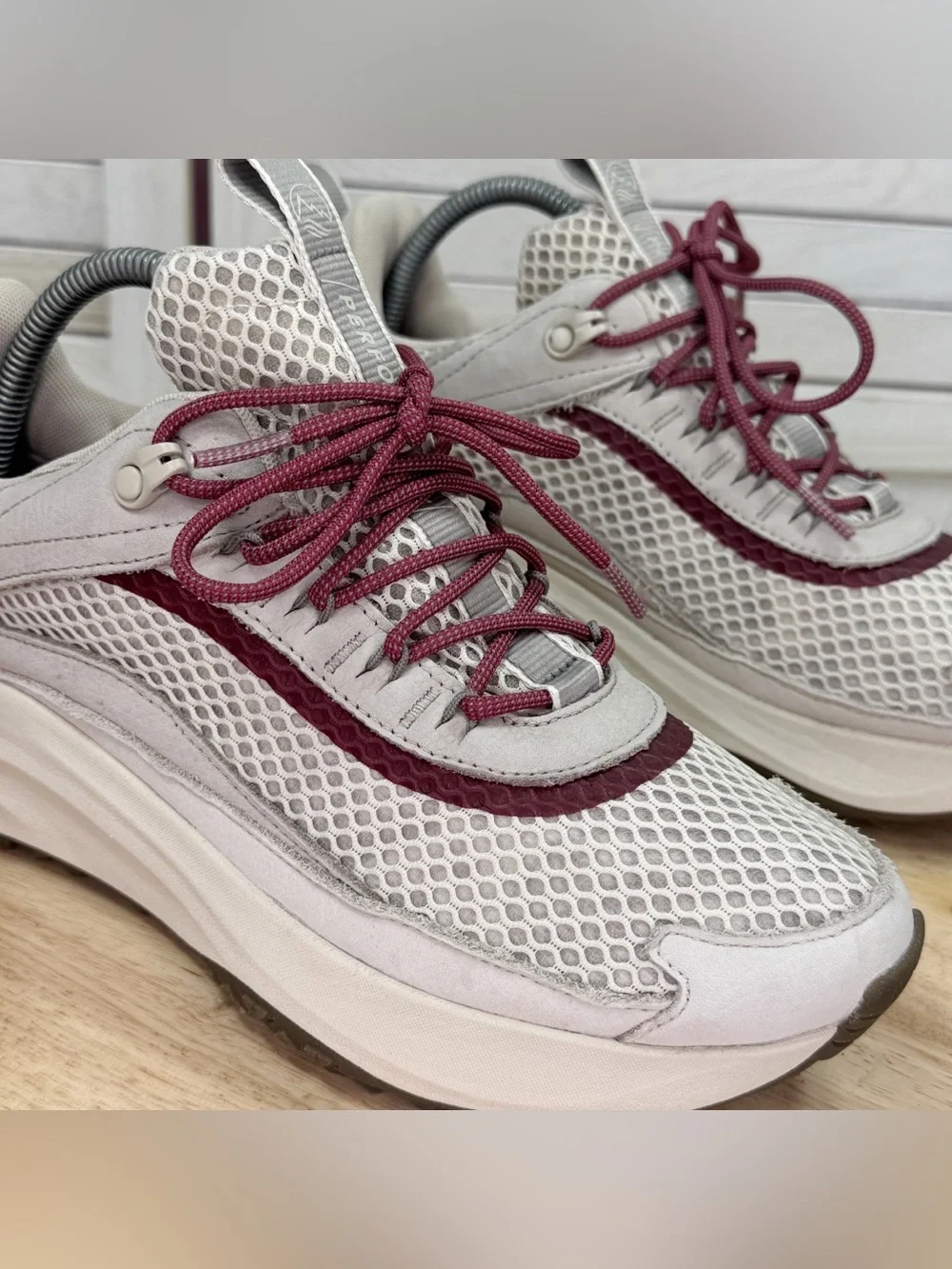 Timberland Year of the Snake Motion Access Waterproof Sneaker Tan Burgundy 9